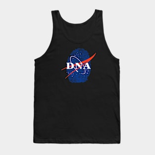 DNA in Nasa Identity Parody Tank Top